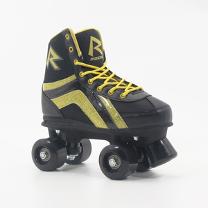 Mode stabile 4 Räder Glitter Kid's Quad Roller Skates